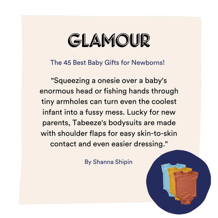 Tabeeze on Glamour's Best Baby Gifts List - Tabeeze