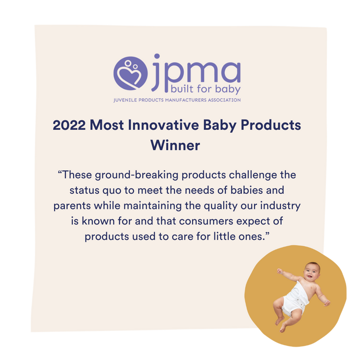 2022 Most Innovative Baby Products - Winner - Tabeeze