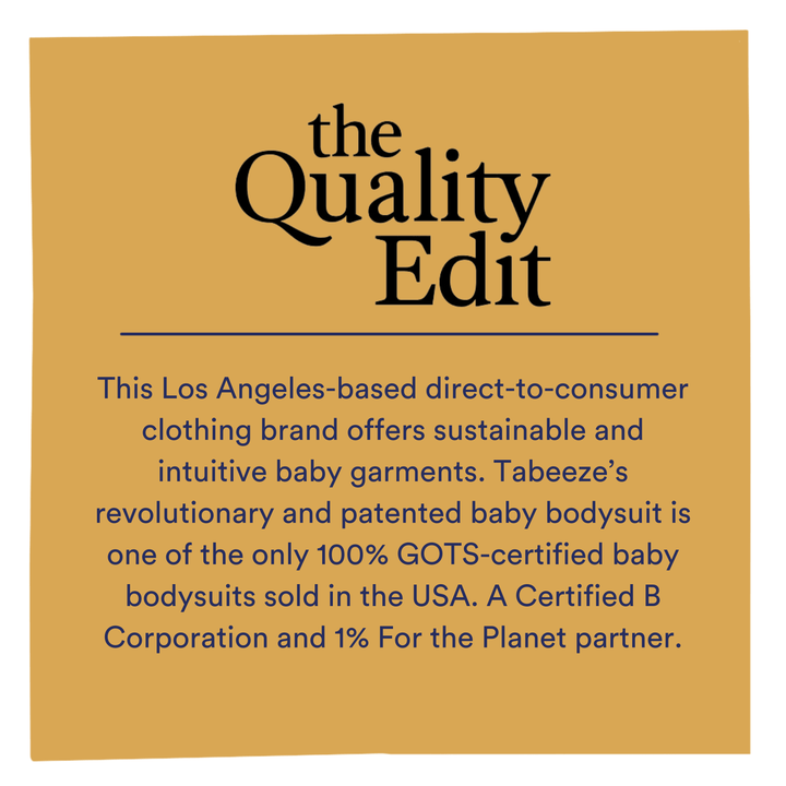 The Quality Edit Lists Tabeeze Among Its Favorite Sustainable Brands - Tabeeze